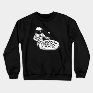 Space Pizza Maker Crewneck Sweatshirt